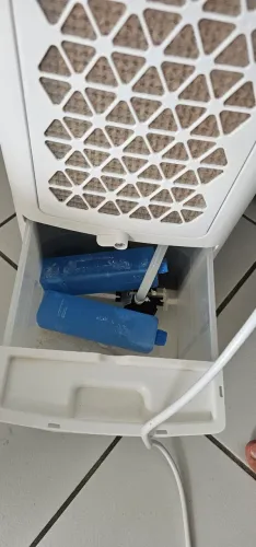 Climatizador muito novo, ar frio