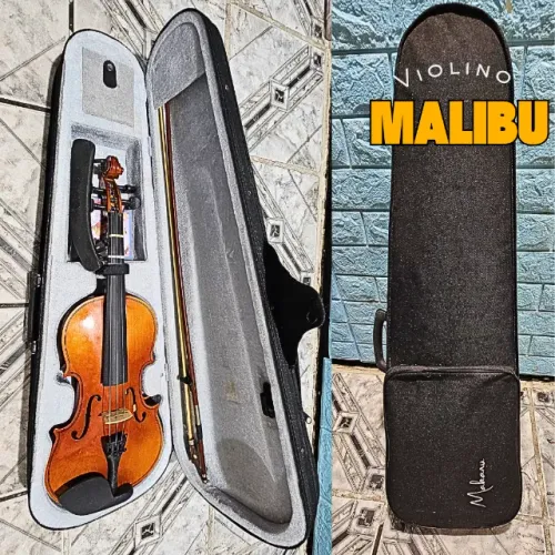 Violino 4/4 Completo: Bag, Espaleira, Arco, 2 Encordoamentos de Brinde.