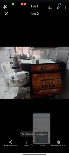 Máquina de fazer salgados