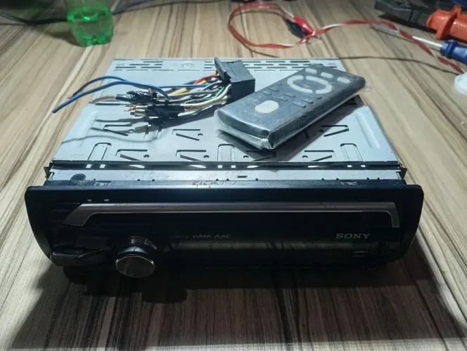 Radio automotivo sony completo