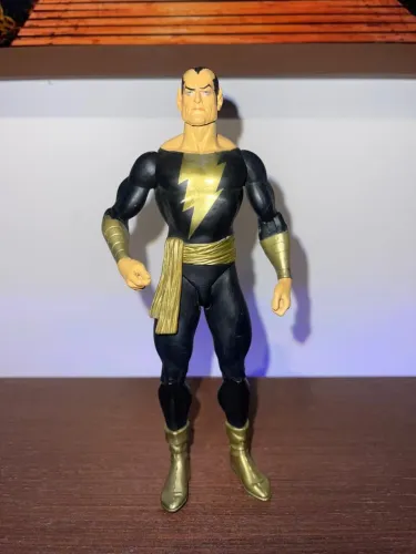Boneco ALEX ROSS JUSTICE BLACK ADAM SÉRIE 4 - DC DIRECT 2006