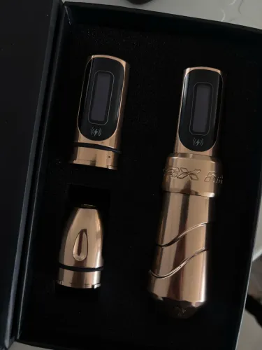 Máquina de Tatuagem Pen Sem Fio + 2 Baterias