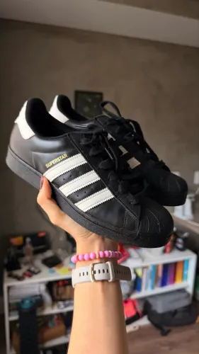 TÊNIS ADIDAS SUPERSTAR UNISSEX TAM 37 (Perfeito Estado)