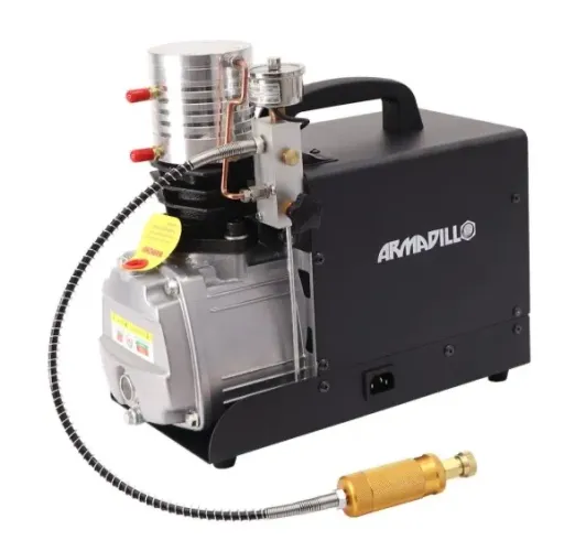 ARMADILLO PCP COMPRESSOR 4500PSI 1.6KW 220V WITH AUTO STOP BLACK