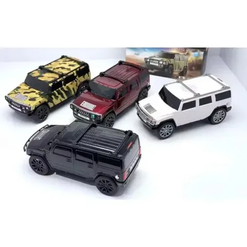 Caixa de som Bluetooth formato de carro jeep ws-590