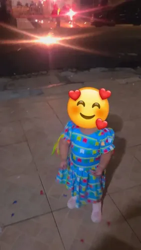 Vestido de quadrilha 2 anos