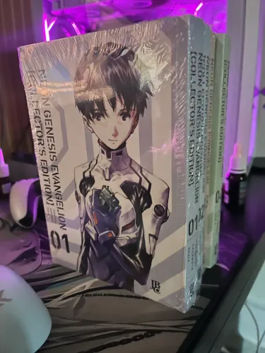 Mangás book Evangelion volume 1 a 4