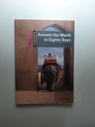 Livro "Around the world in eighty days" - OXFORD