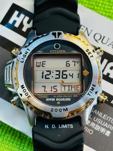 Citizen Hyper Aqualand Zerado Época Do Windsurf E Wingman (Usado)