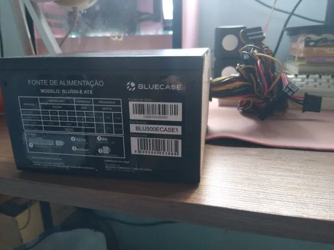 Fonte 500w bluecase