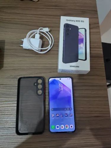 Samsung Galaxy A55 128Gb usado quase impecável
