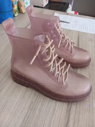 Coturno Melissa com Glitter