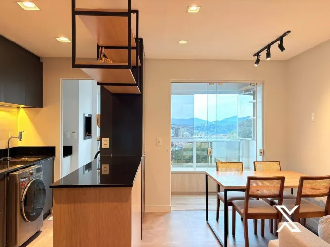 Apto Mobiliado com 2 Quartos para Locação - Vila Nova - Blumenau