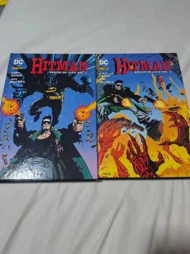 Hitman Edição de Luxo Panini vol 1 e 2
