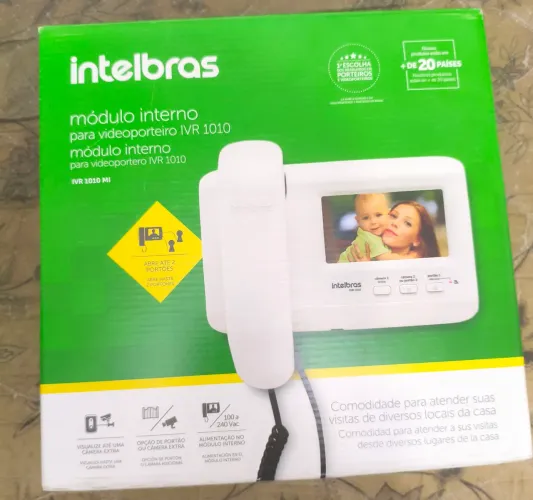 Vídeo porteiro eletrônico Intel bras novo na caixa 