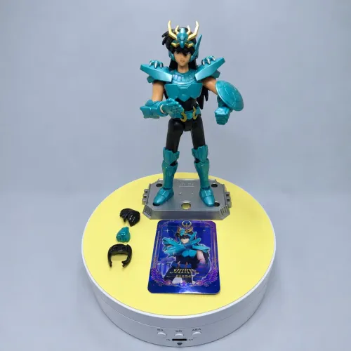 Shiryu de Dragão Articulado Cavaleiros do Zodíaco Saint Seiya Colecionáveis da Blokees