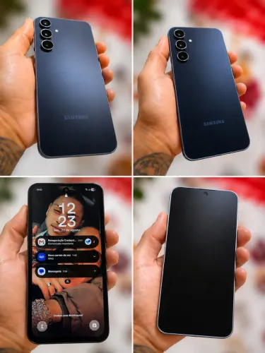 Galaxy A 55 256G seminovo vendo ou troco