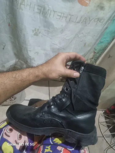 Coturno militar todo ok TAM 40