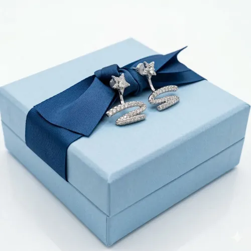 Kit Luxo para Presentear - Brincos Elegantes com Embalagem Premium HEFANG
