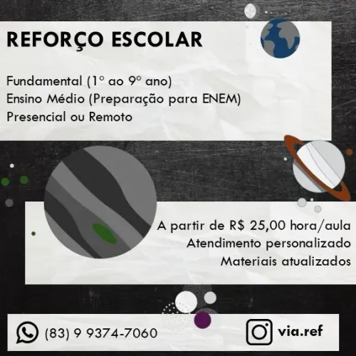 Reforço Escolar