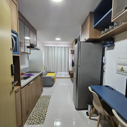 Apartamento quarto e sala mobiliado para alugar em Ondina
