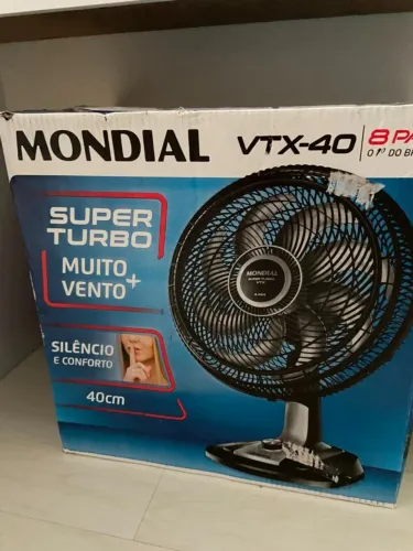LACRADO MONDIAL Ventilador 40cm Super Turbo 8 Pás