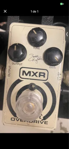 Pedal Overdrive MXR - Zakk Wylde
