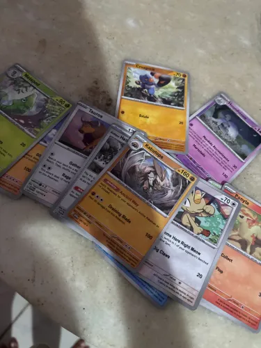 Carta Pokémon  9 cartas inglês 2 carta português
