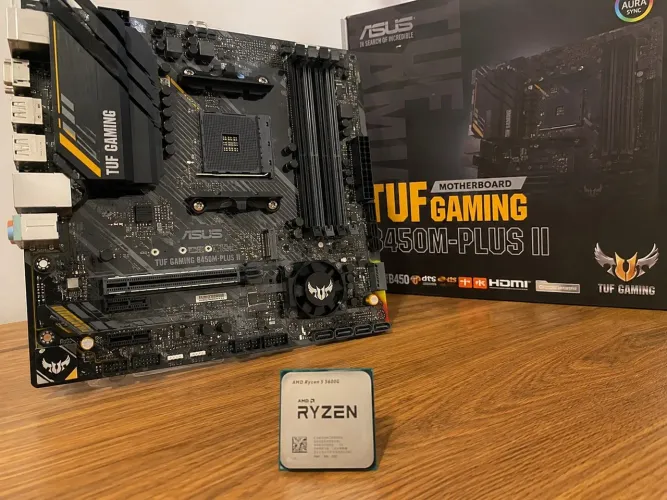 Kit Ryzen 5 5600GT + ASUS TUF Gaming B450M-Plus II