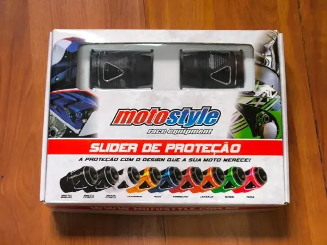 SLIDER DE PROTEÇÃO - PRETO FOSCO