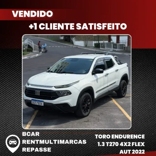 Fiat Toro Endurance 1.3 T270 4X2 Flex AUT 2022