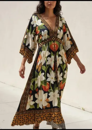 Vestido longo Farm original
