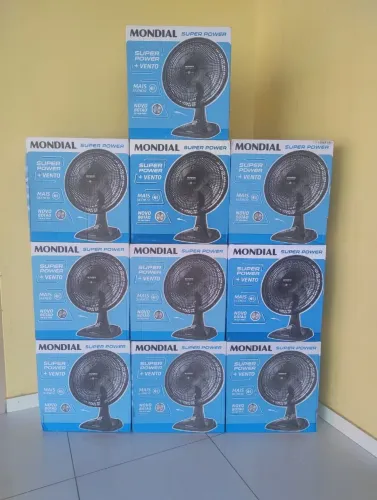 Ventilador Mondial 40 Cm Grande Super Power + Vento Com 6 Pás (01 Ano de Garantia)!