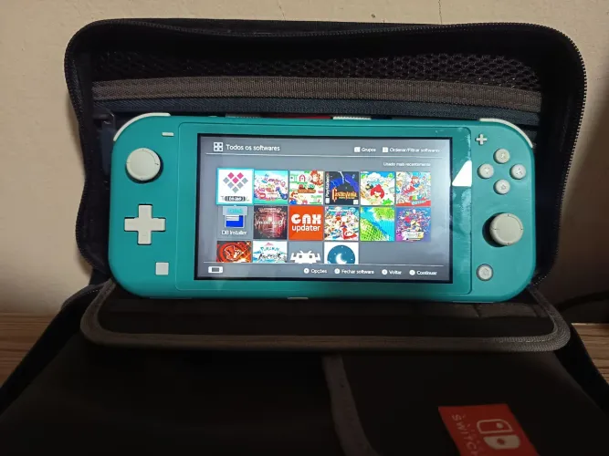 Nintendo Switch lite desbloqueado 128gb