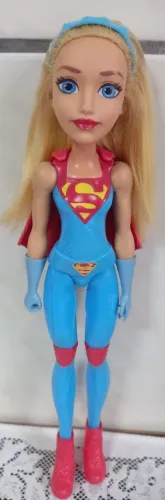 Boneca super girl dc super hero girls