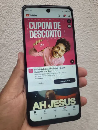 Celular Moto G60(128 GB memória)