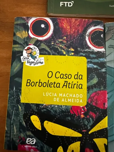 Livro O Caso da Borboleta Atíria