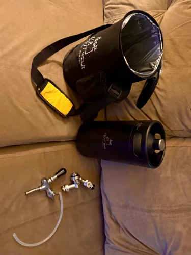 Chopeira térmica na pressão com capsula portátil