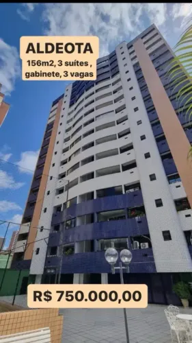 APARTAMENTO À VENDA NO EDIFÍCIO RICARDO PIRES - ALDEOTA - 156m²