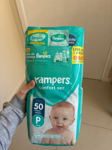 Fralda Pampers P