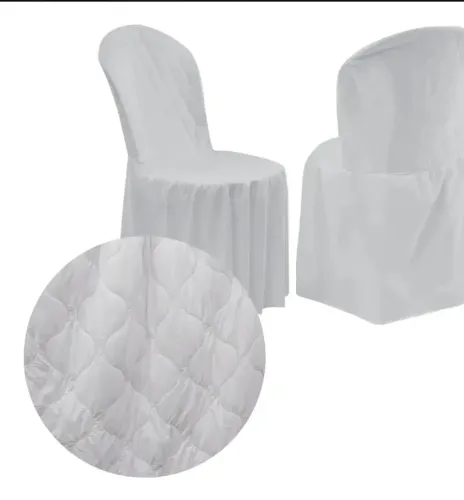 Kit com 12 capas para cadeiras de plástico 