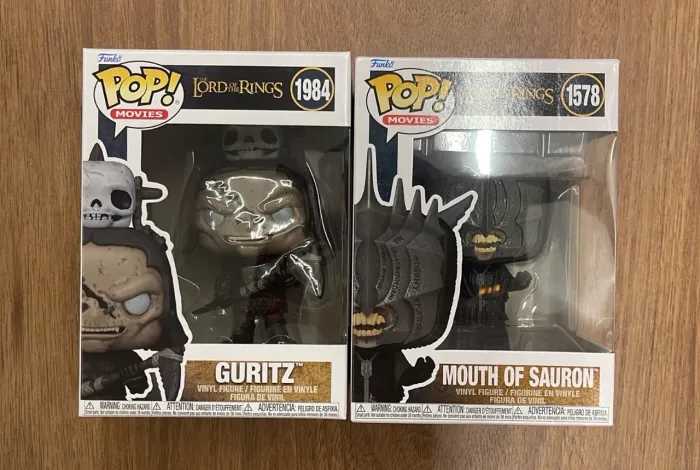 Funko Pop! Guritz, Mouth of Sauron e Arwen