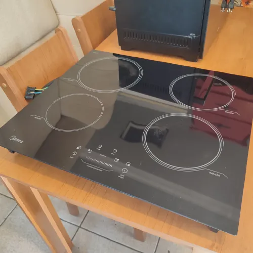Fogão cooktop de indução 4 bocas Midea 220v