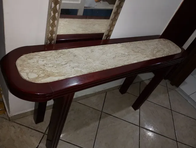 Aparador Madeira e Granito