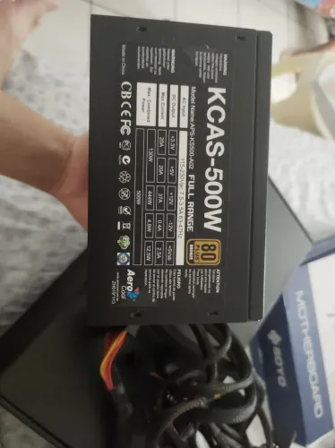 Fonte kcas 500w 80plus bronze