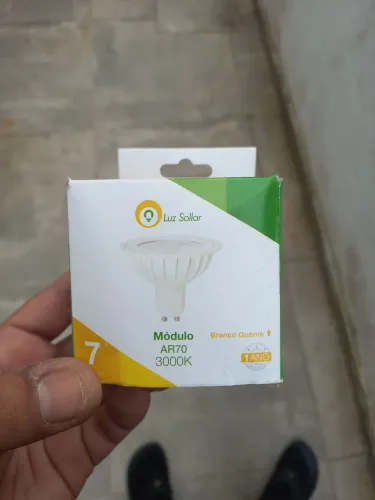 Kit 6 Lâmpadas AR70 3000k quente