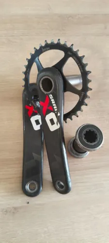 Pedivela sram x01 em carbono completo GCP
