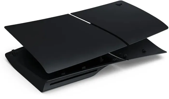 Tampas do console PlayStation®5 Slim - Midnight Black + Base Stand Vertical