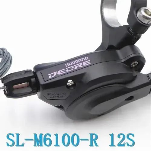 DEORE 12V M6100 SHIMANO ( ALAVANCA PASSADOR/TROCADOR ).