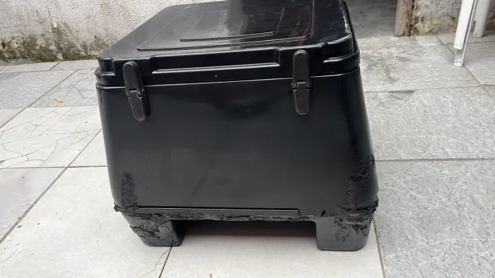 Caixinha e suporte aranha